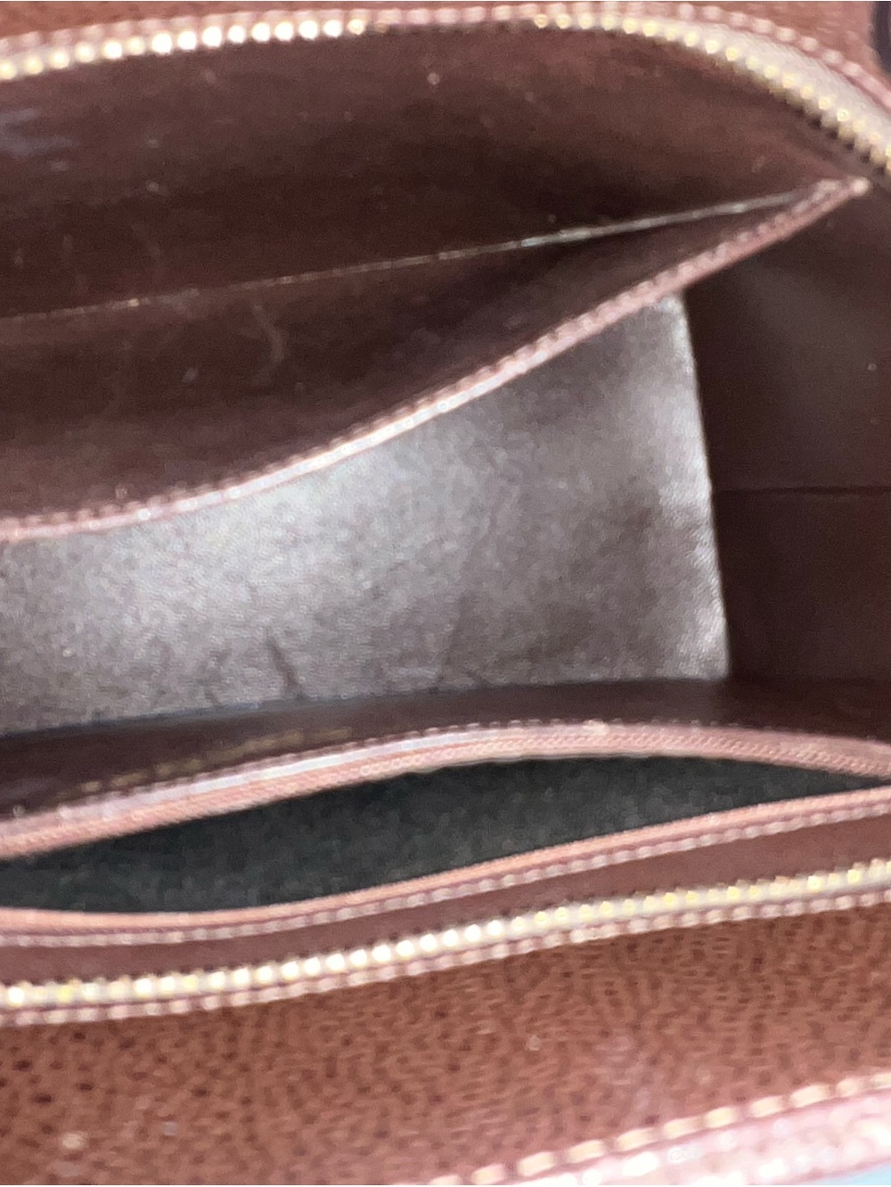 Chanel Quilted Caviar Leather Tote in Dark Brown - Picture 7 of 14